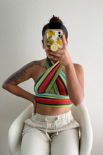 Load image into Gallery viewer, Tulum Halter Wrap Top
