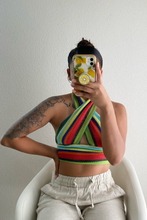 Load image into Gallery viewer, Tulum Halter Wrap Top
